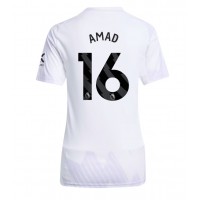 Manchester United Amad Diallo #16 Vonkajší Ženy futbalový dres 2025-26 Krátky Rukáv
